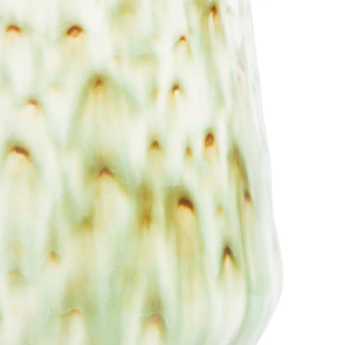 Discount XOOON Safia vaas H15cm in de kleur Groen - COCOmaison