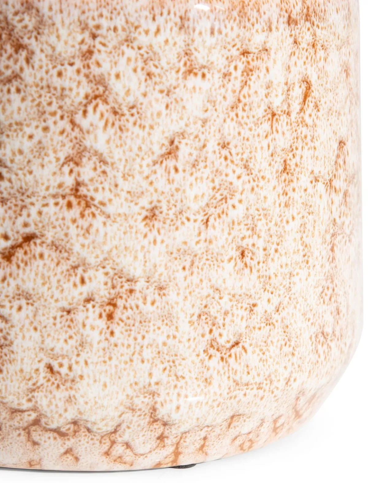 Outlet XOOON Safia vaas H21cm in de kleur Beige - COCOmaison