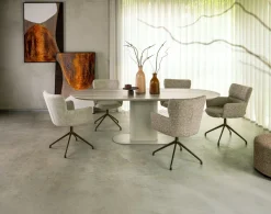 XOOON Sage, armstoel draaibaar - alu frame - selected choices