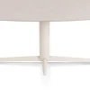 Online XOOON Saluti, EETKAMERTAFEL ELLIPS 240 X 110 CM. - CENTRALE POOT - CRÈME - Light sand