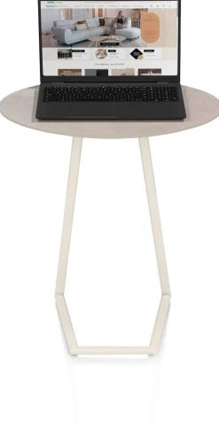 Sale XOOON Salutina, laptop tafeltje - crème