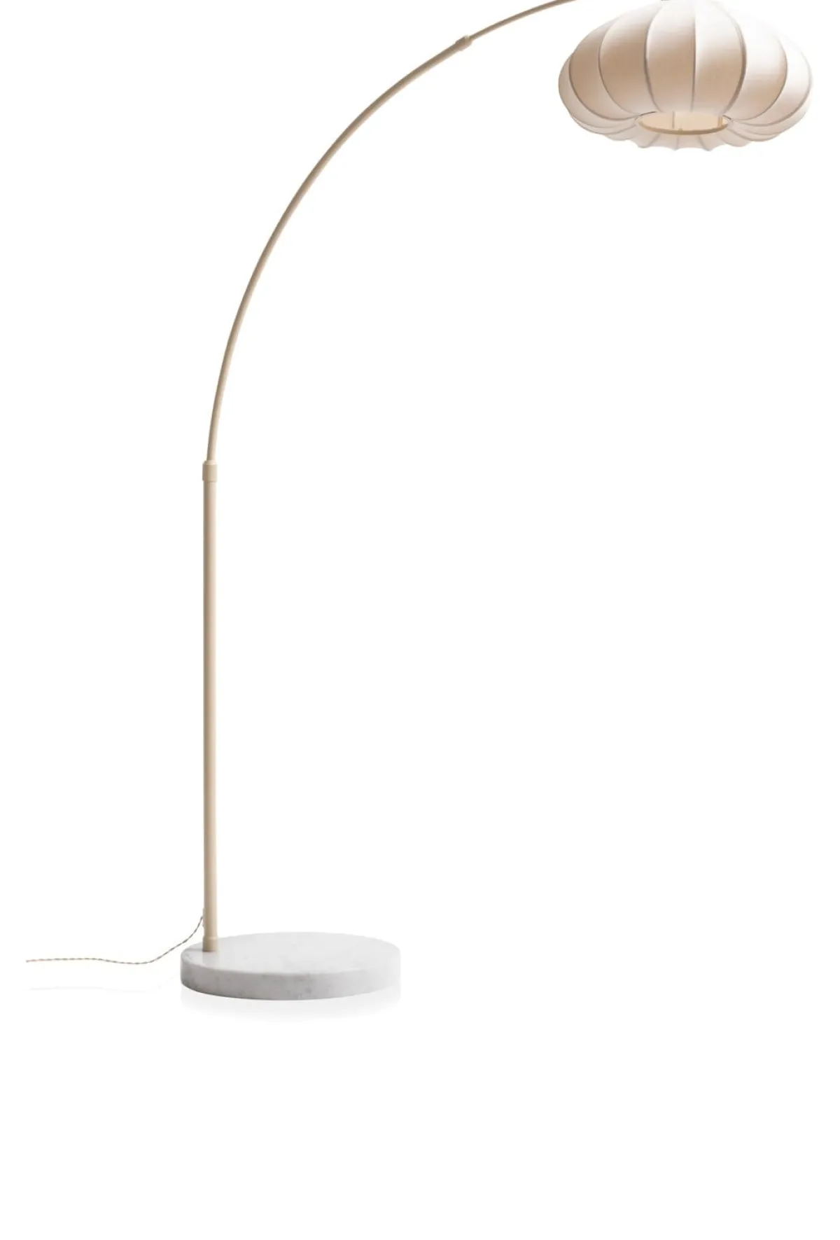 Clearance XOOON Skip vloerlamp (1*E27) in de kleur Beige - COCOmaison