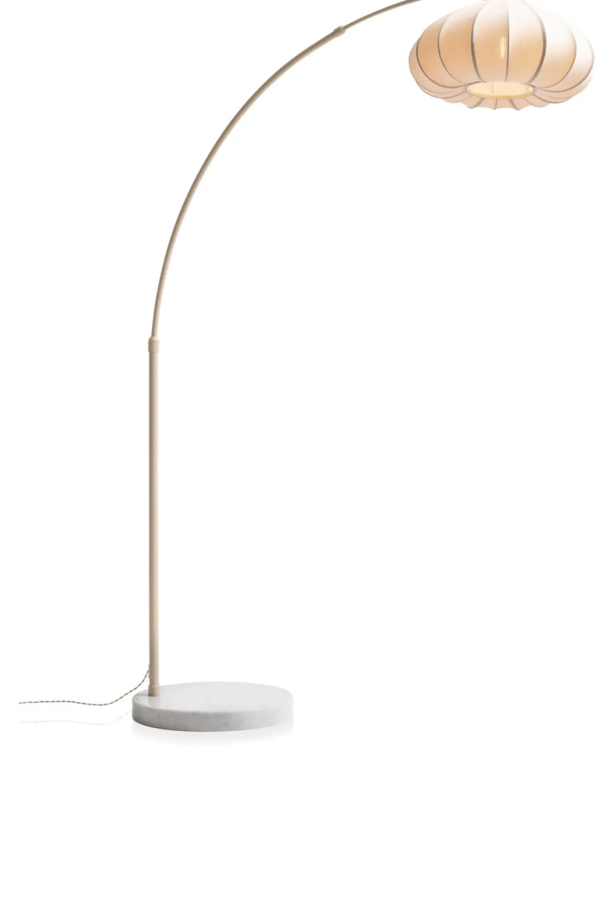 Clearance XOOON Skip vloerlamp (1*E27) in de kleur Beige - COCOmaison