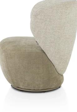 Sale XOOON Solee fauteuil - draaibaar in de kleur Groen -