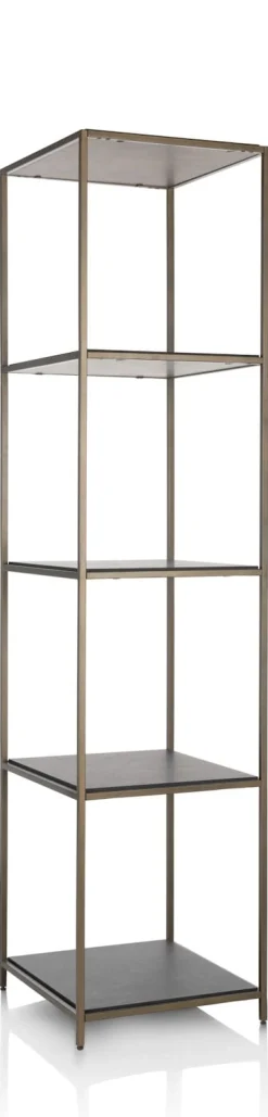 New XOOON Stand up rek 45x50x193cm in de kleur Goud - COCOmaison