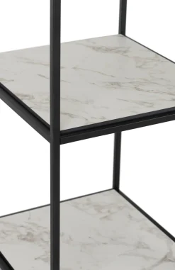 Online XOOON Stand up rek 45x50x193cm in de kleur Zwart - COCOmaison