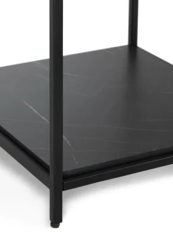 Online XOOON Stand up rek 45x50x193cm in de kleur Zwart - COCOmaison