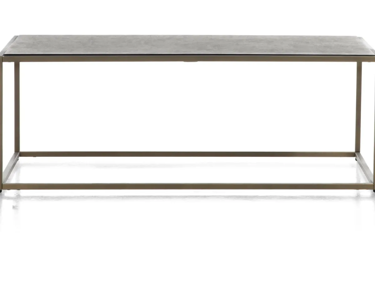 Clearance XOOON Stand Up salontafel in de kleur Goud - COCOmaison