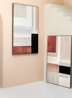 XOOON Tijn schilderij 90x140cm in de kleur Multi Color - COCOmaison