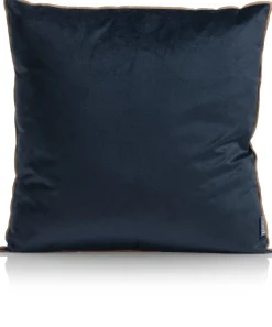 Discount XOOON Tim kussen 45x45cm in kleur Blauw shop je bij COCOmaison