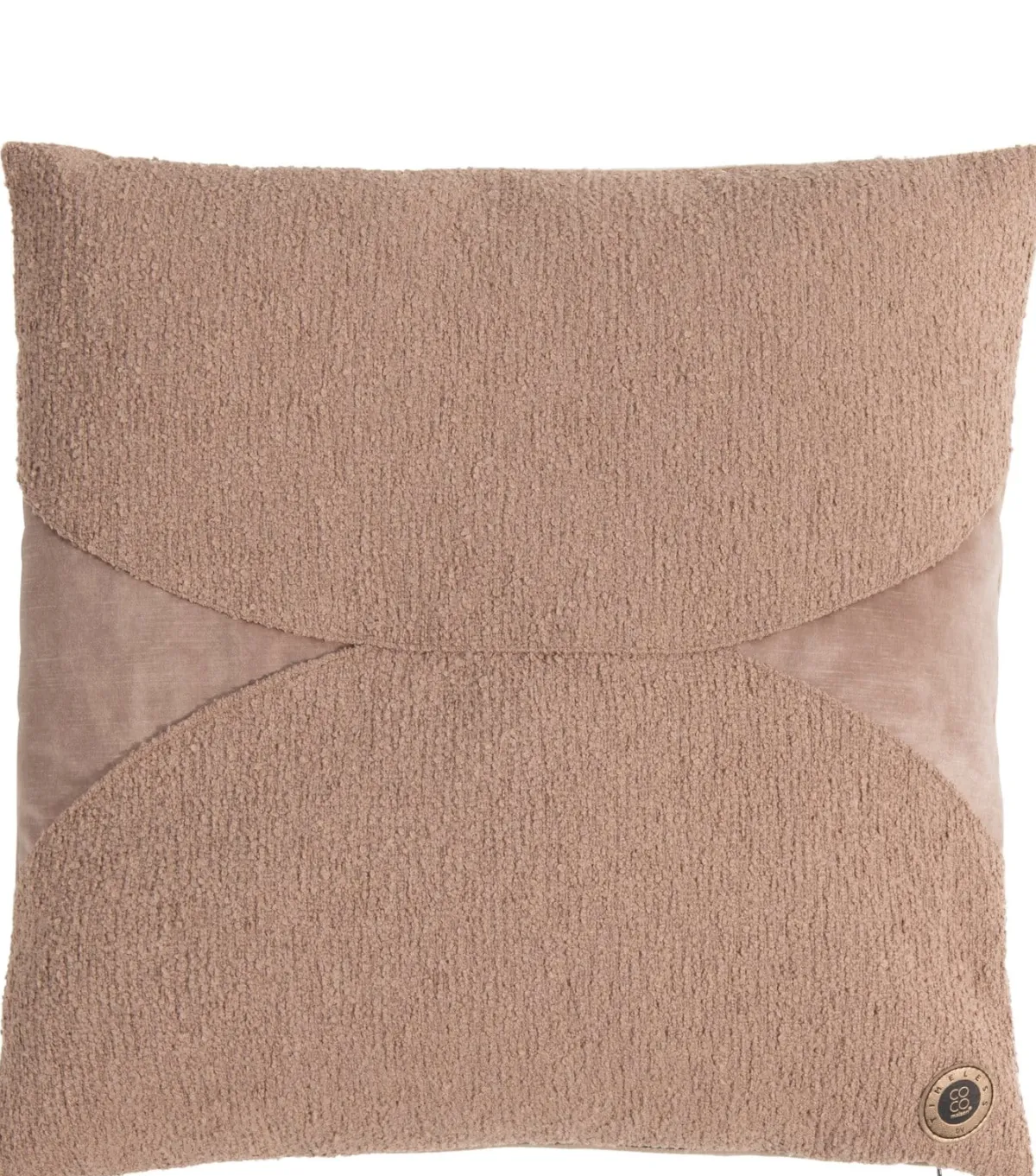 Outlet XOOON Timeless Aria kussen 45x45cm in de kleur Camel - COCOmaison