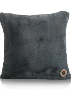 Hot XOOON Timeless Evie kussen 45x45cm in de kleur Antraciet - COCOmaison