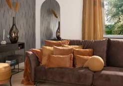 New XOOON Timeless Evie kussen 45x45cm in de kleur Koper - COCOmaison