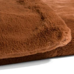 Sale XOOON Timeless Evie plaid 130x160cm in de kleur Koper - COCOmaison