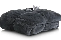 Hot XOOON Timeless Evie plaid 130x160cm in de kleur Antraciet