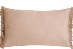 Clearance XOOON Timeless Mila kussen 30x50cm in de kleur Camel - COCOmaison