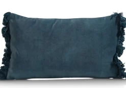 XOOON Timeless Mila kussen 30x50cm in de kleur Blauw - COCOmaison