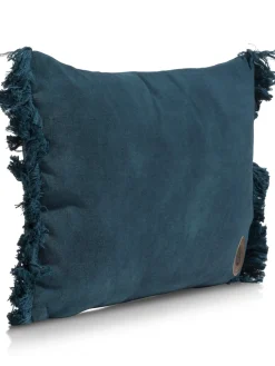 XOOON Timeless Mila kussen 30x50cm in de kleur Blauw - COCOmaison
