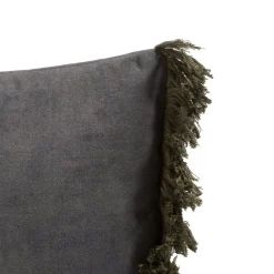 Sale XOOON Timeless Mila kussen 30x50cm in de kleur Olijf - COCOmaison