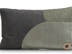 Clearance XOOON Timeless Scarlett kussen 30x50cm in de kleur Olijf - COCOmaison