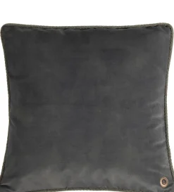 Clearance XOOON Timeless Sean kussen 60x60cm in de kleur Olijf - COCOmaison