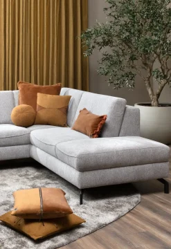 Outlet XOOON Timeless Sofia kussen 45x45cm in de kleur Geel - COCOmaison