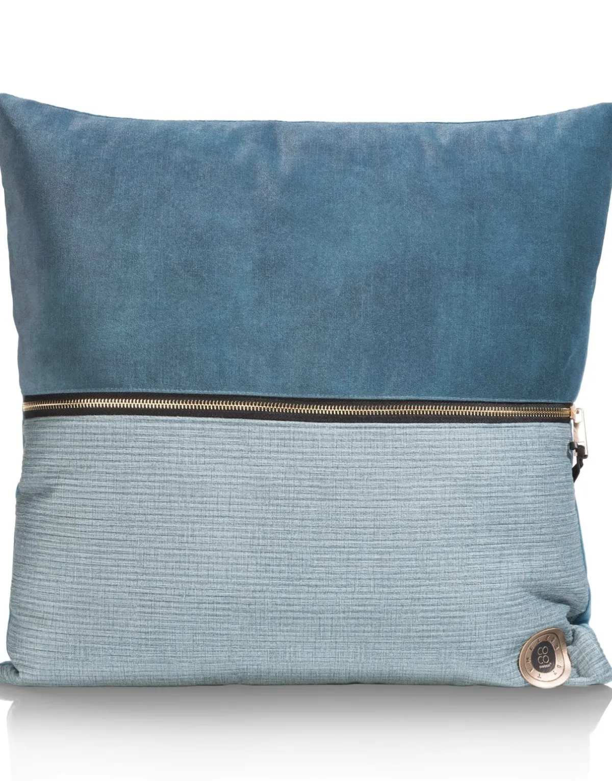 Clearance XOOON Timeless Sofia kussen 45x45cm in de kleur Blauw - COCOmaison