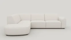 Clearance XOOON Tineo, hoekbank links - Livigno - Kiezel