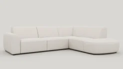 Clearance XOOON Tineo, hoekbank rechts - Livigno - Kiezel