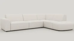 Best XOOON Tineo, hoekbank rechts - Livigno - Kiezel