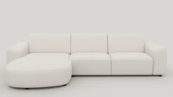 Outlet XOOON Tineo, loungebank links - Livigno - Kiezel