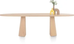 Clearance XOOON Trenton eetkamertafel 270 x 120 cm in de kleur Naturel -