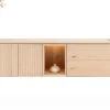 Sale XOOON Trenton, lowboard 210 cm - 2-deuren + 2-laden + 1-niche - natural