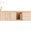 Sale XOOON Trenton, lowboard 240 cm - 2-deuren + 2-laden + 1-niche - natural