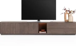 XOOON Trenton, Lowboard 270 cm. - 2-deuren + 2-laden + 1-niche - Clay