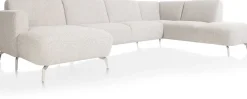 Outlet XOOON Twist, Longchair links - 2,5 zits zonder armen - ottomane rechts