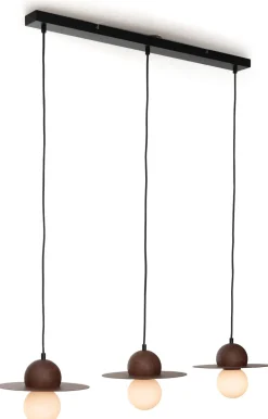 Hot XOOON Ufo hanglamp (3*G9) in de kleur Bruin - COCOmaison