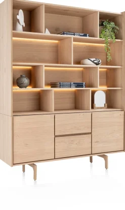 New XOOON Valgard buffet 160 cm - 2-deuren (+ LED) -