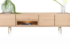 New XOOON Valgard lowboard 220 cm - 3-deuren (+ LED) -