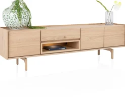 New XOOON Valgard lowboard 220 cm - 3-deuren (+ LED) -