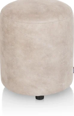 Discount XOOON ZACH poef rond 42 cm - hoogte 50 cm |
