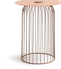 Clearance XOOON Zora bijzettafel (H51,5cm) in de kleur Oranje - COCOmaison